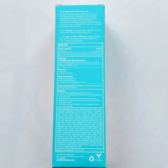 Tula acne all star cleanser, mask & treatment NIB - Picture 2 of 8